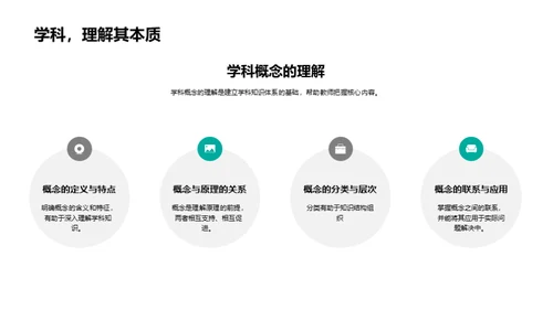 学科知识的教学策略