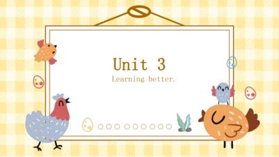 Unit 3 Learning better Part B课件（19张PPT)