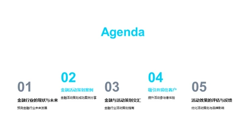 活动策划在金融行业的魅力