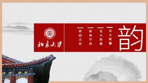 北京大学介绍通用PPT模板