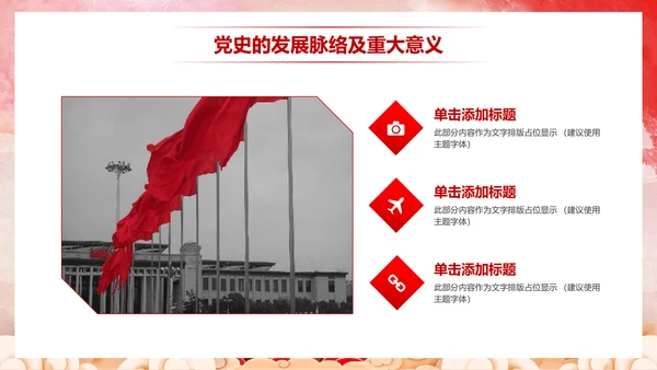 百年大党100周年PPT党课