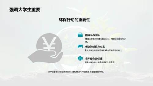 绿色使命：青年的力量