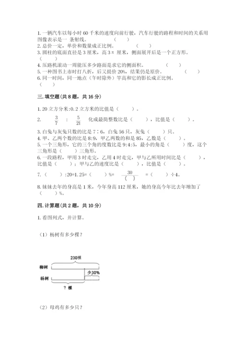 阿拉善盟小升初数学测试卷必考题.docx