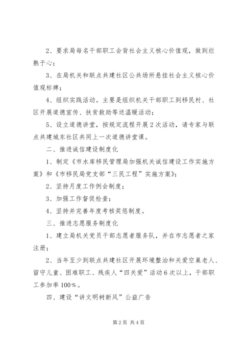 移民局XX年机关文明创建工作计划.docx