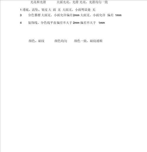 木材表面施涂溶剂型混色涂料施工方案