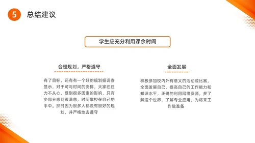 橙色水彩简约商务思政实践报告培训PPT思政课