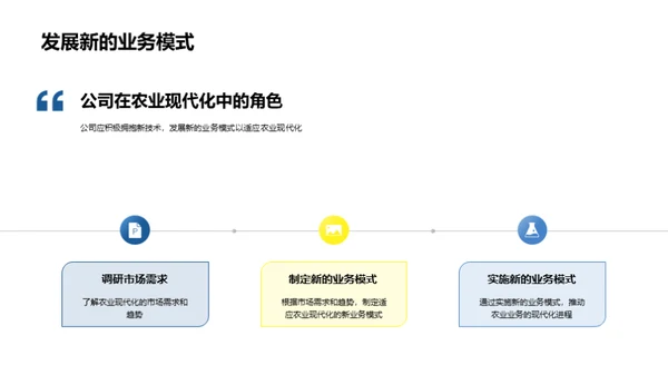 农业新纪元的引领者