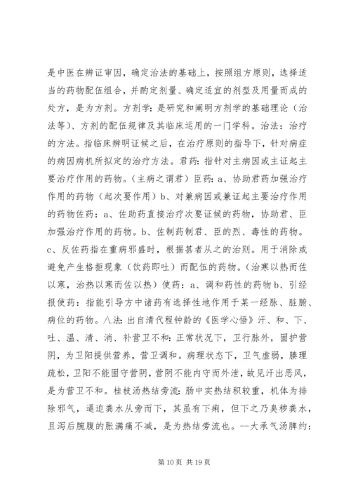 大学方剂学心得感悟.docx