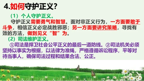 第八课 维护公平正义2021-2022学年八年级道德与法治下册按课复习精品课件（统编版）(共25张P