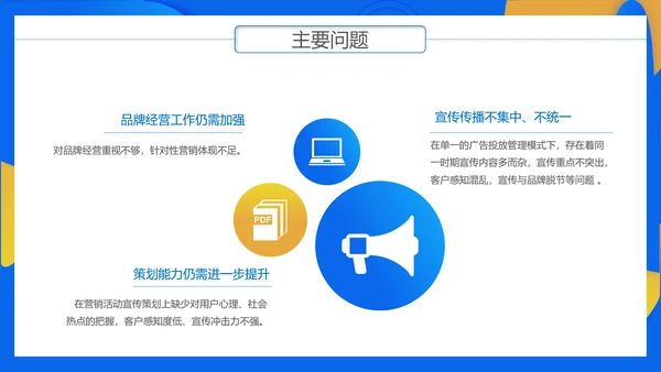 通讯行业商务年终总结PPT模板