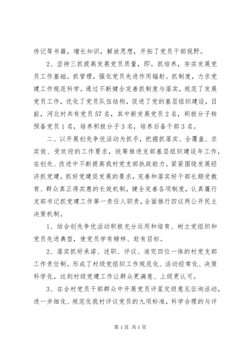 村书记党建述职报告 (3).docx