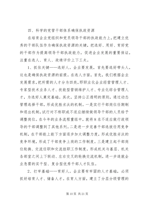 建设创新务实型党组织推动企业和谐协调发展.docx