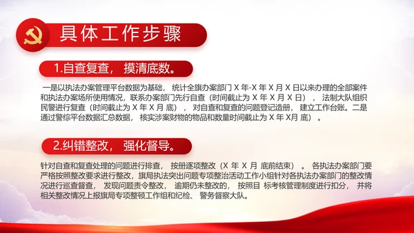 全国开展政法队伍教育整顿党课PPT