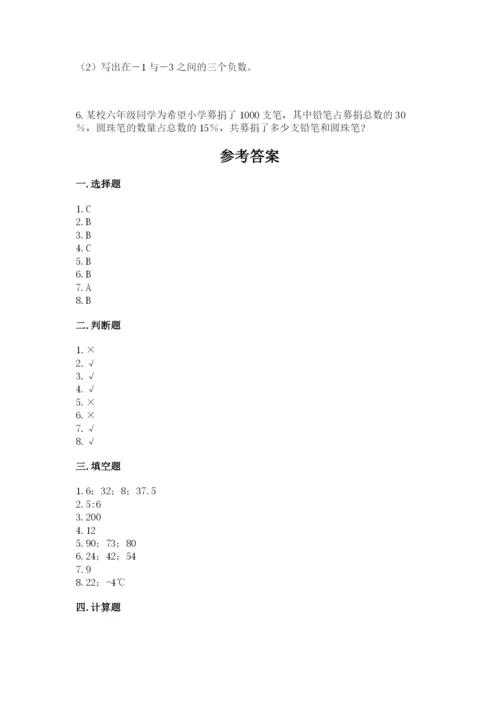 小升初数学期末测试卷及完整答案一套.docx