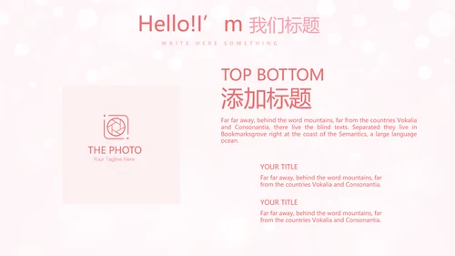 粉色唯美美容护肤面膜动态PPT