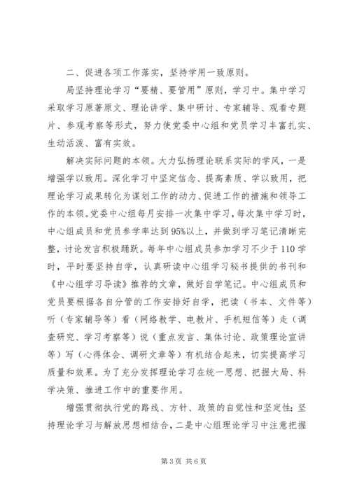 市委宣传部理论学习自查报告.docx