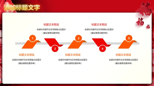 喜庆大气开门红开业盛典活动策划PPT模板