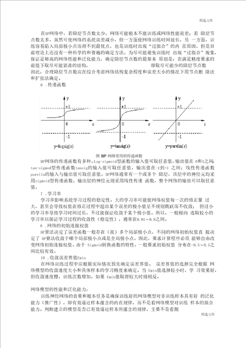 数学建模BP神经网络论文