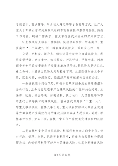 市卫生局廉政风险防范管理现场会筹备方案.docx