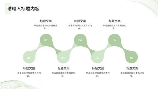 绿色开题报告毕业答辩PPT模板
