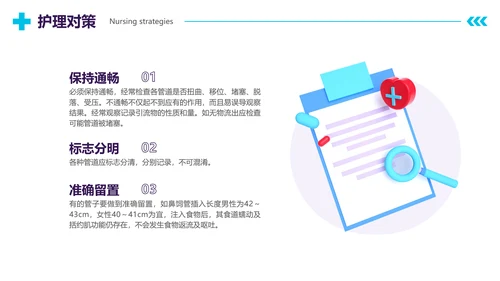 插画风扁平化医疗管路护理培训具体护理措施护士年终工作总结PPT