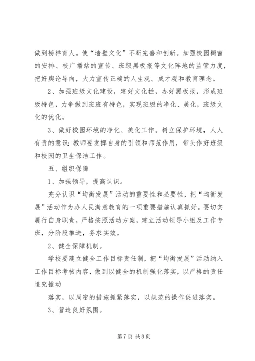 鲁口镇中心小学义务教育均衡发展实施方案 (3).docx