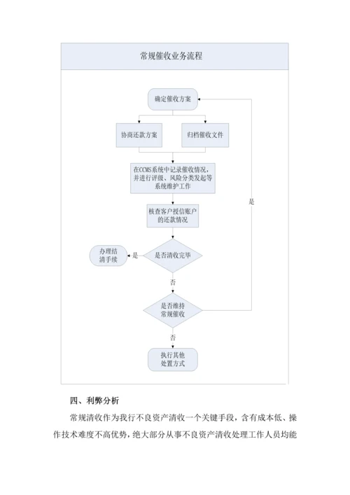 不良资产清收处置手段与流程概述模板.docx