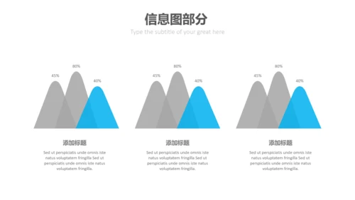 蓝色风格设计公司简介商务PPT模板