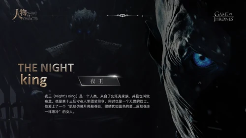 《权力的游戏》美剧主题通用PPT模板