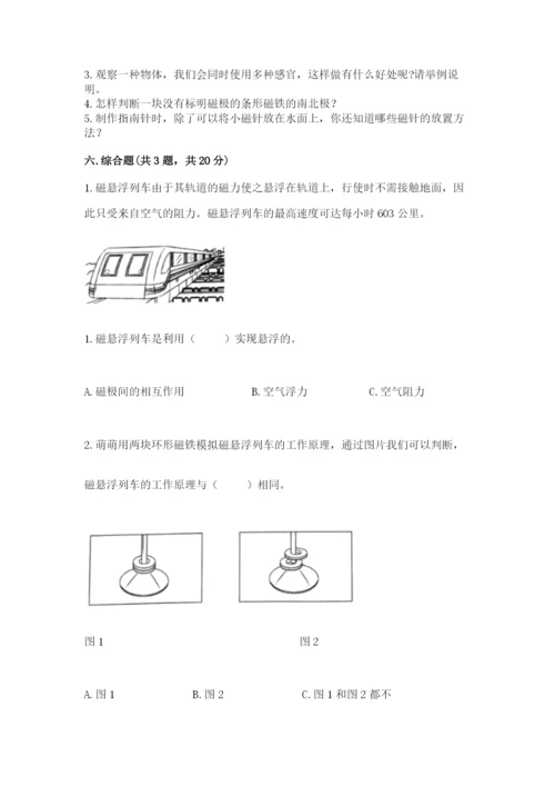 教科版小学科学二年级下册 期末测试卷【考点精练】.docx