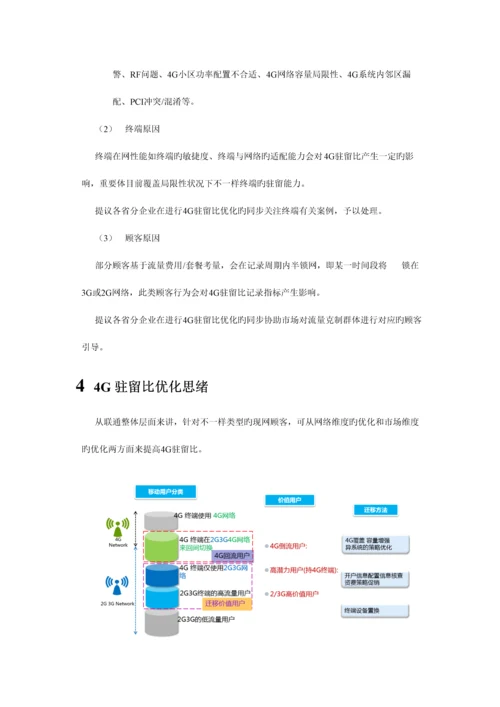 中国联通四驻留比优化指导手册.docx