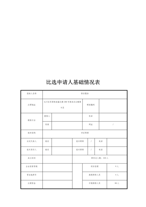 文广大楼安保服务项目投标文件模板.docx