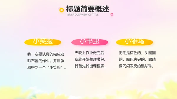 红领巾心向党少先队员风采展示PPT