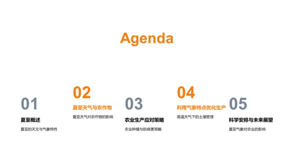 夏至农业气候指导