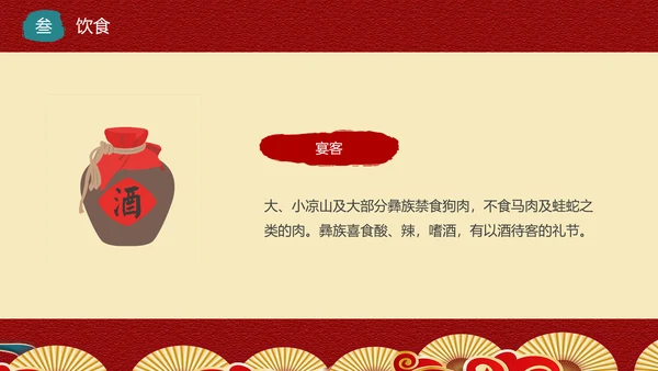 少数民族，彝族介绍PPT模板