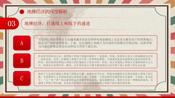 解读地摊经济摆摊通用PPT课件模板