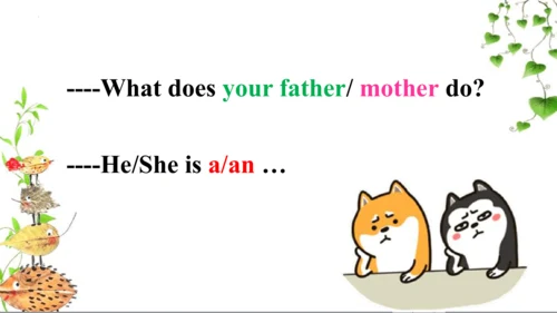 Module1Unit 1 She was a driver before. 询问职业课件 (共35