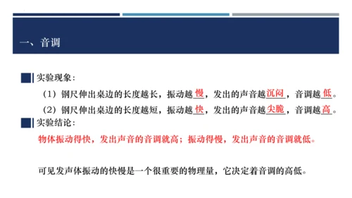 八年级物理上册同步精品备课一体化资源（人教版2024）2.2声音的特性（课件）41页ppt