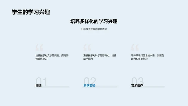 三年级教育分享会PPT模板