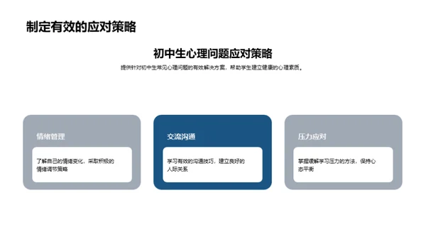 心理之舟, 扬帆成长