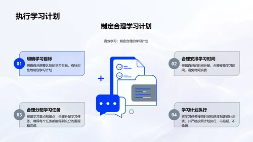 高一学习策略指导PPT模板