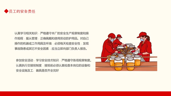生产车间安全管理培训，生产部门PPT模板