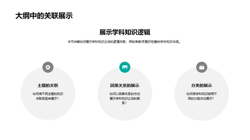 学科知识的教学策略