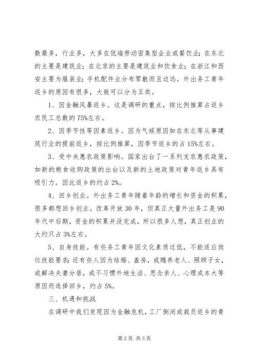 外出务工返乡青年情况调研报告 (4).docx