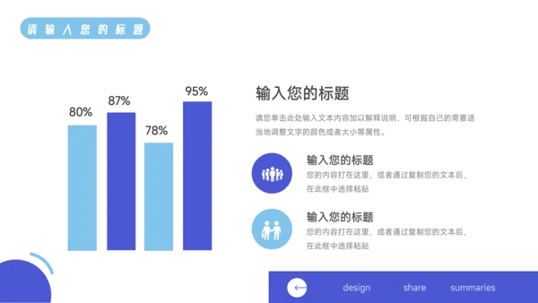 蓝色简洁欧美风活动执行方案汇报PPT模板
