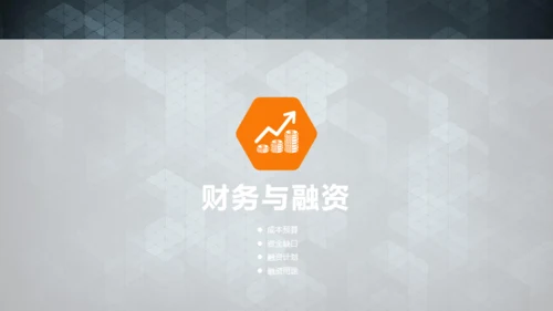 实用的创业商业融资计划书通用PPT模板