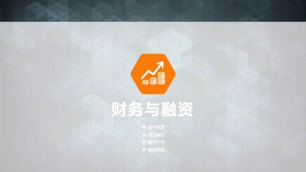 实用的创业商业融资计划书通用PPT模板