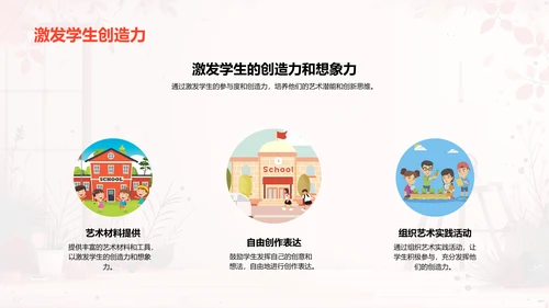 中秋美术教学讲座PPT模板