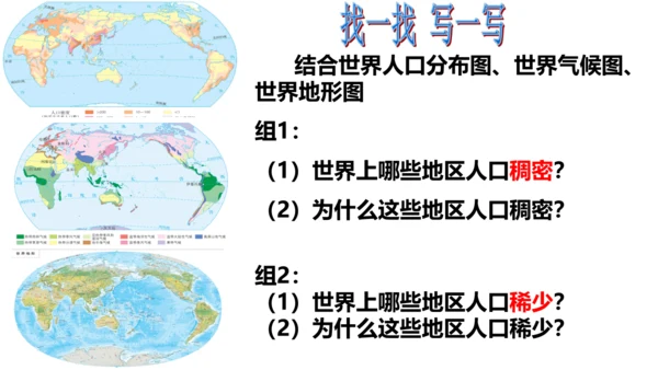 2.3.1 人口和人种 课件（20张PPT）