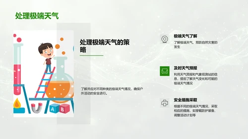 户外活动安全教育PPT模板